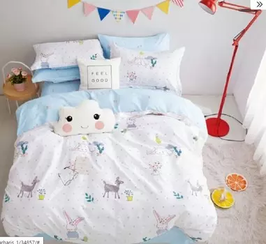 детское постельное белье Кот Барбарис