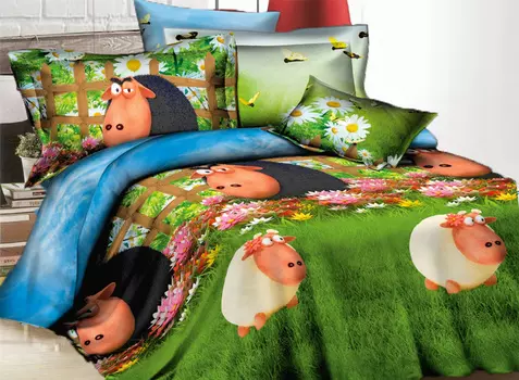 детское постельное белье Lime Time