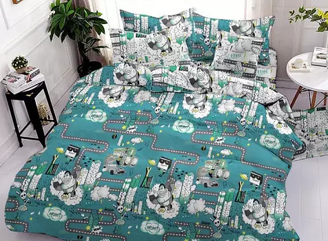 детское постельное белье Lime Time