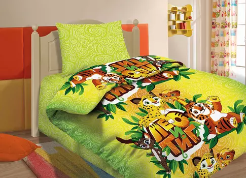 детское постельное белье Павлинка