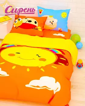 детское постельное белье Сирень