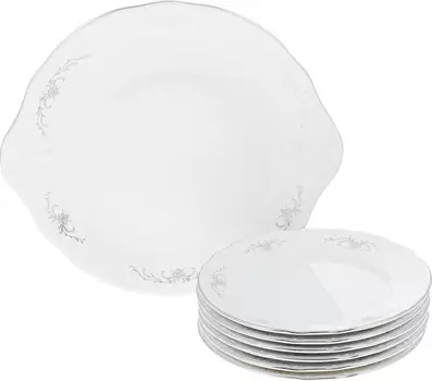 для торта Серый орнамент (7 предметов)