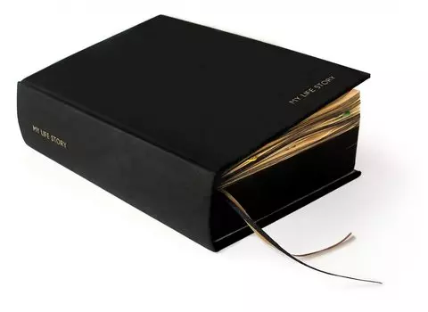 Дневник My Life Story цвет: черный (16х23х7 см)