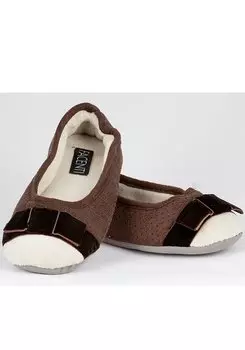 Домашние тапочки-балетки Kieron Цвет: Коричневый (35-37)