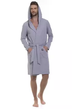 Домашний халат Amary Цвет: Серый Меланж (46-48)