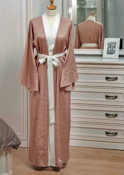 Домашний халат Aumi Цвет: Капучино (M-L)