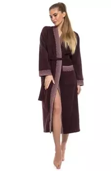 Домашний халат Baldwin Цвет: Сливовый (50-52)