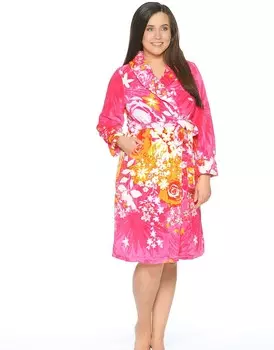 Домашний халат Eloisa Цвет: Фуксия (xL)