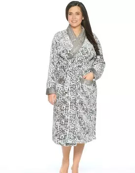 Домашний халат Ernestina Цвет: Серый (xL)