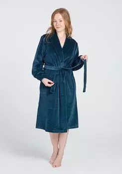 Домашний халат Geoff Цвет: Синий (58)