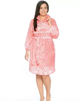 Домашний халат Jaden Цвет: Розовый (xL)