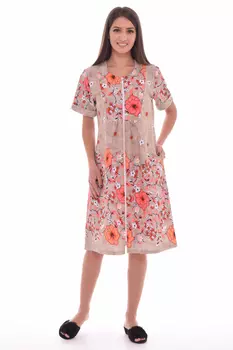 Домашний халат Jops Цвет: Оранжевый (48)