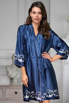 Домашний халат Kathy Цвет: Синий (42)