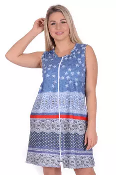 Домашний халат Lyall Цвет: Голубой (44)