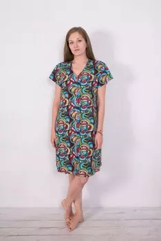 Домашний халат Milina Цвет: Бордовый (50)