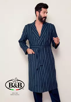 Домашний халат Minicat Цвет: Синий (48)