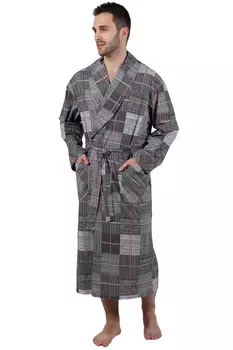 Домашний халат Норманн Цвет: Черный (54)