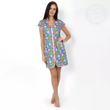 Домашний халат Олеся Цвет: Розовый (46)