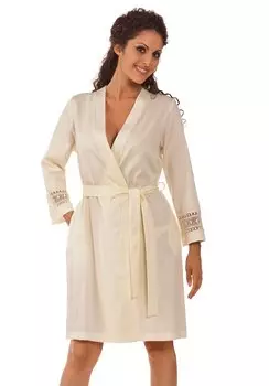 Домашний халат Posie Цвет: Кремовый (42)