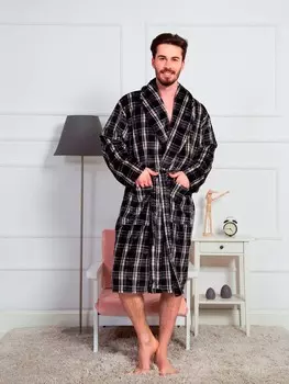 Домашний халат Rachelle Цвет: Черный (50-52)