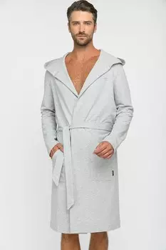 Домашний халат Regina Цвет: Серый,Меланж (50-52)