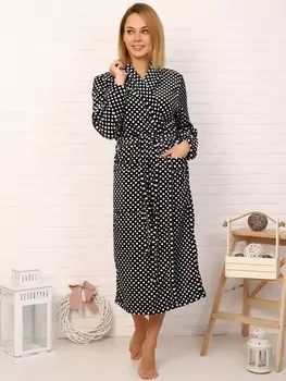 Домашний халат Urbanna цвет: черный (58)