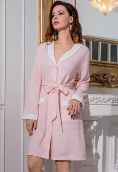 Домашний халат Vivien Цвет: Розовый (42-44)