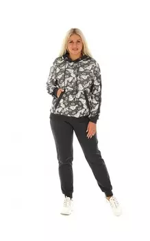 Домашний костюм Мальвина цвет: антрацитовый (50)