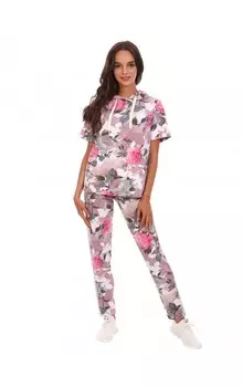 Домашний костюм Тиена цвет: пудровый (60)