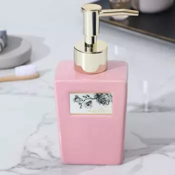 Дозатор для мыла Цветы (250 мл)