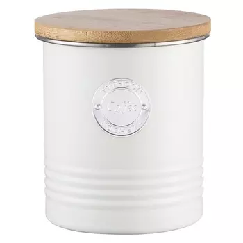Емкость для хранения кофе Living цвет: кремовый (1 л)