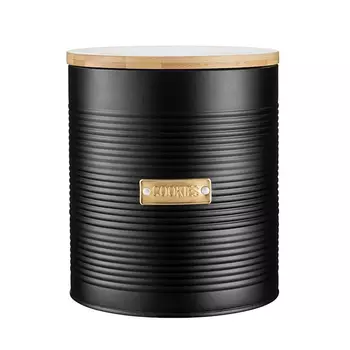 Емкость для хранения печенья Otto цвет: черный (2,6 л)