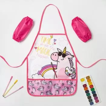 Фартук для творчества Единорог (39х49 см)