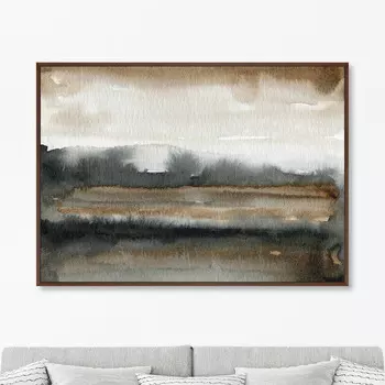 Fields, late autumn (75х105 см)