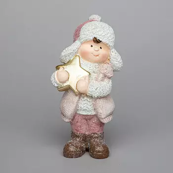 Фигурка Мальчик со звездой (8х7х16 см)