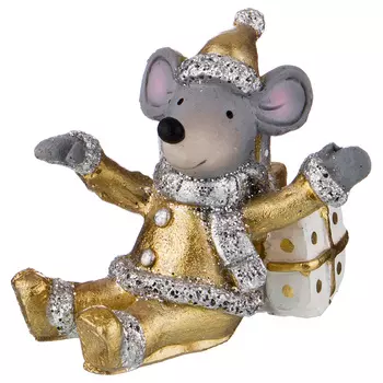 Фигурка Мышь (5х6х5 см)