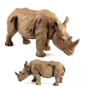 Фигурка Носорог (10х34х16 см)