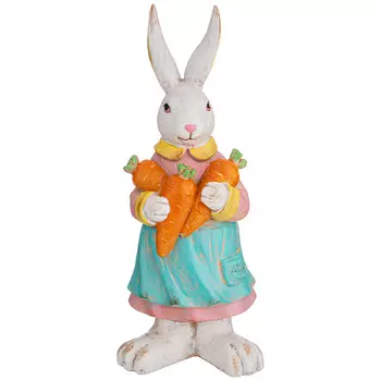 Фигурка Пасхальный кролик (13х10х33 см)