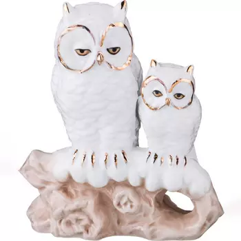 Фигурка Полярные совы (9х5х10 см)
