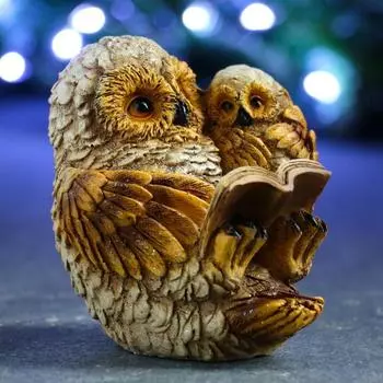 Фигурка Сова и совенок (12 см)