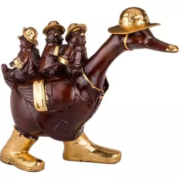 Фигурка Утка С Утятами (10х22х24 см)