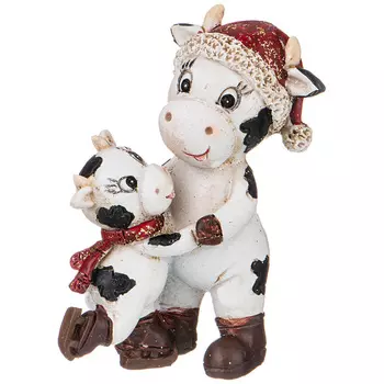Фигурка Веселые коровки (6х3х8 см)
