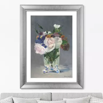 Flowers in a Crystal Vase, 1882г. (81х61 см)