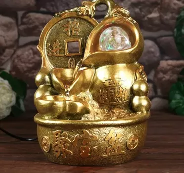 Фонтан Китайская монета (17х18х26 см)