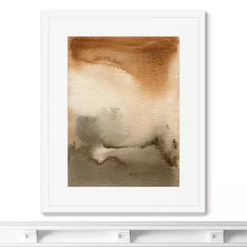 Forest landscape in October (42х52 см)