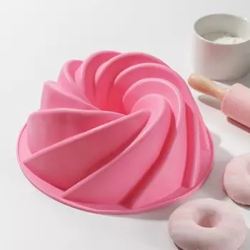 Форма Немецкий кекс. Вихрь (24х24х10 см)