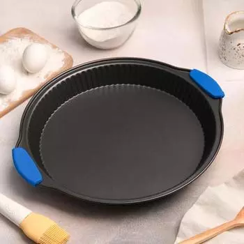 Форма Рифленый круг. Забота в ассортименте (35х31х4 см)