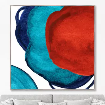 Forms and colors, composition No17 (105х105 см)