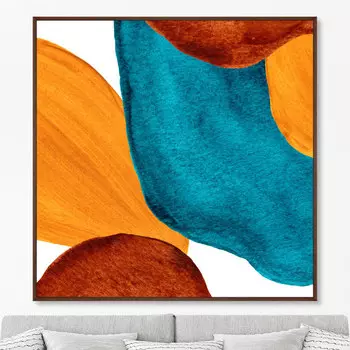 Forms and colors, composition No18 (105х105 см)