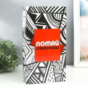 Фотоальбом Ломай стереотипы (34х18х5 см)